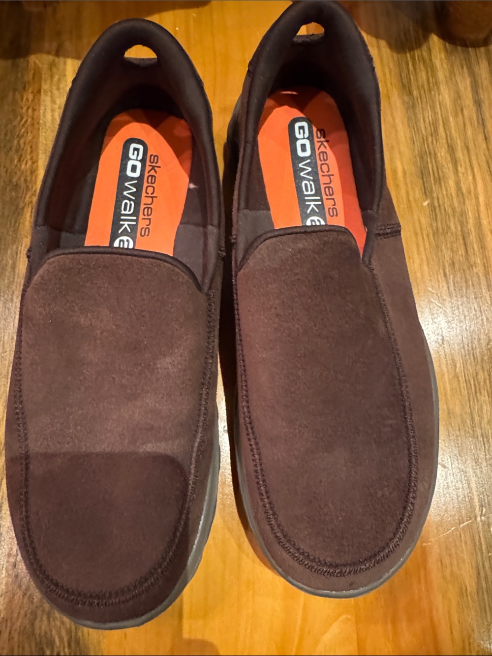 Skechers Brown Slip-On GOwalk Men's Loafers